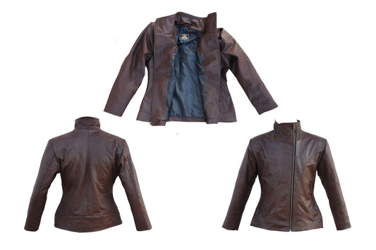 Men's Belted Leather Jacket – Premium Street Style