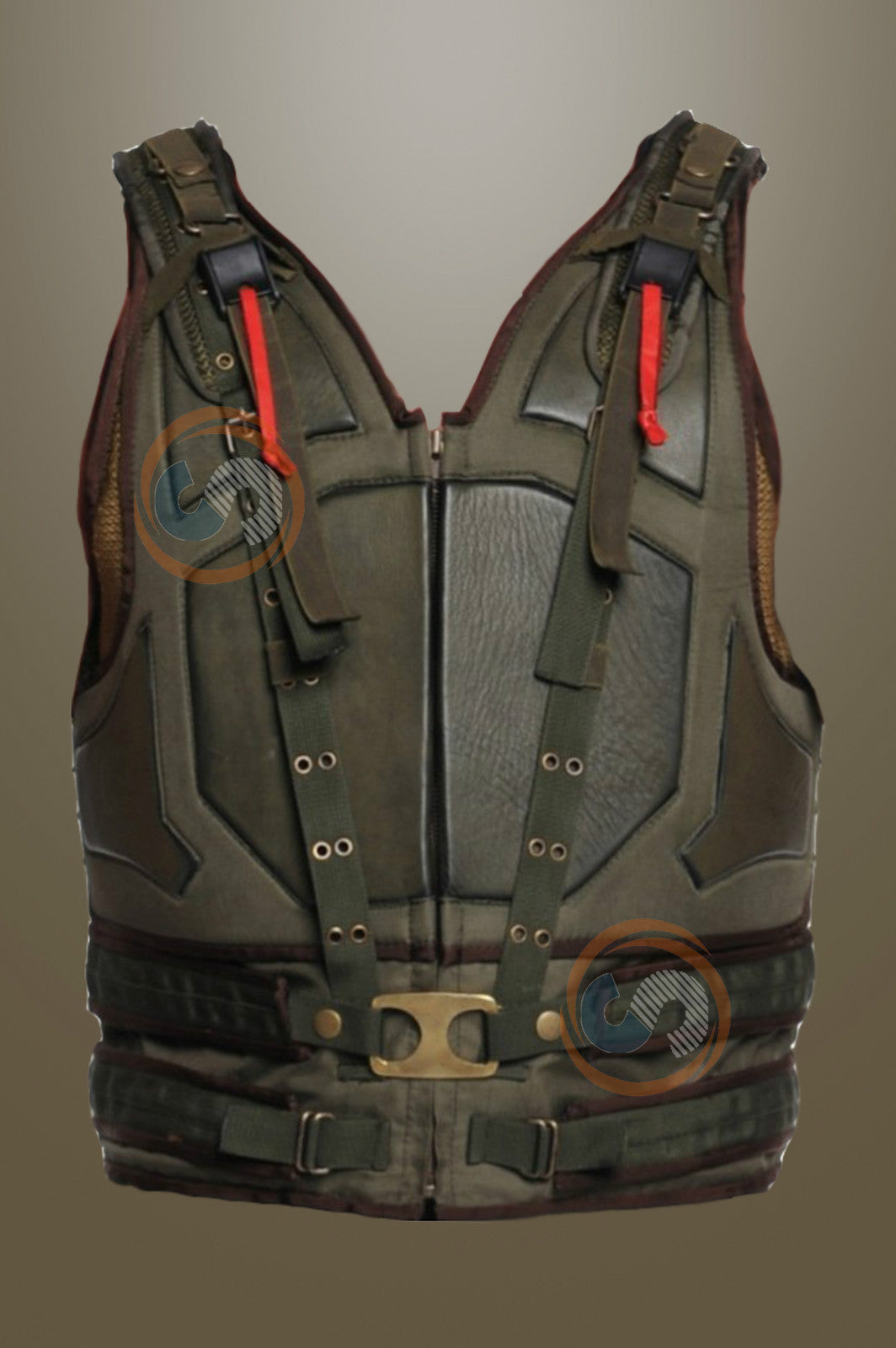 Leather Biker Vest