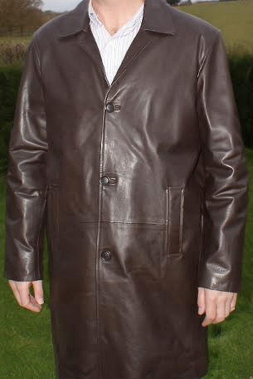 Leather Long Coat