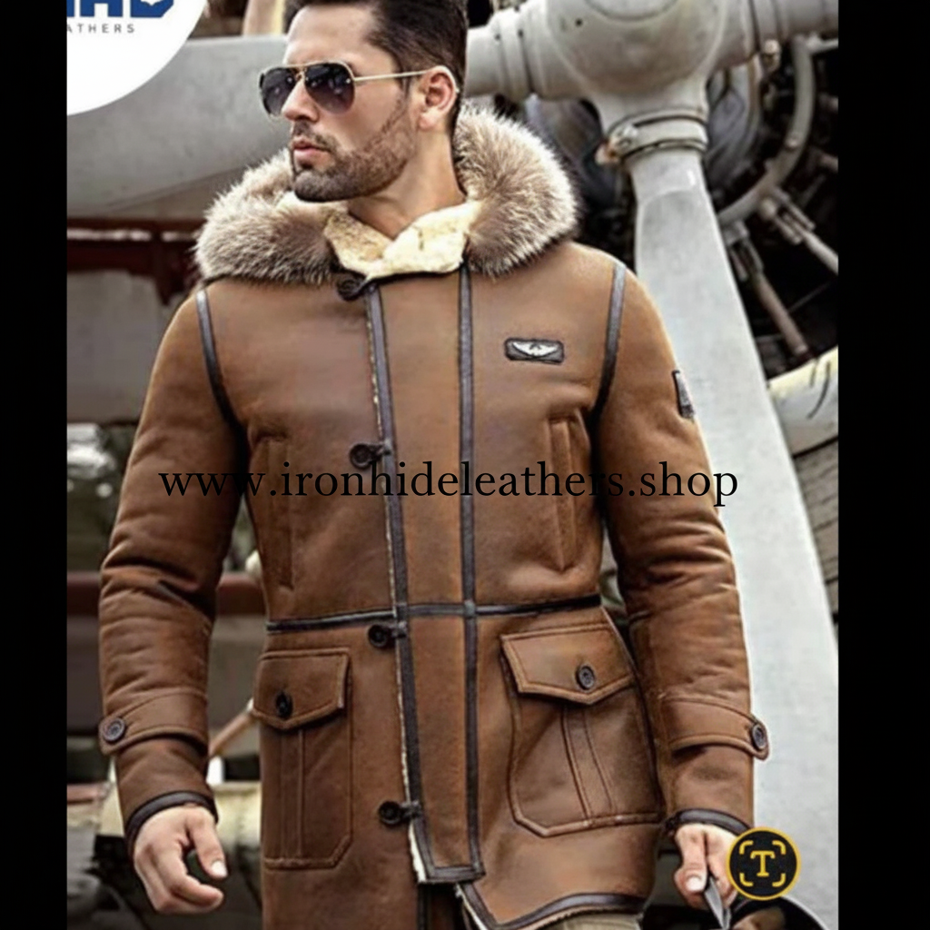 Aviator Jacket Front - Watermarked