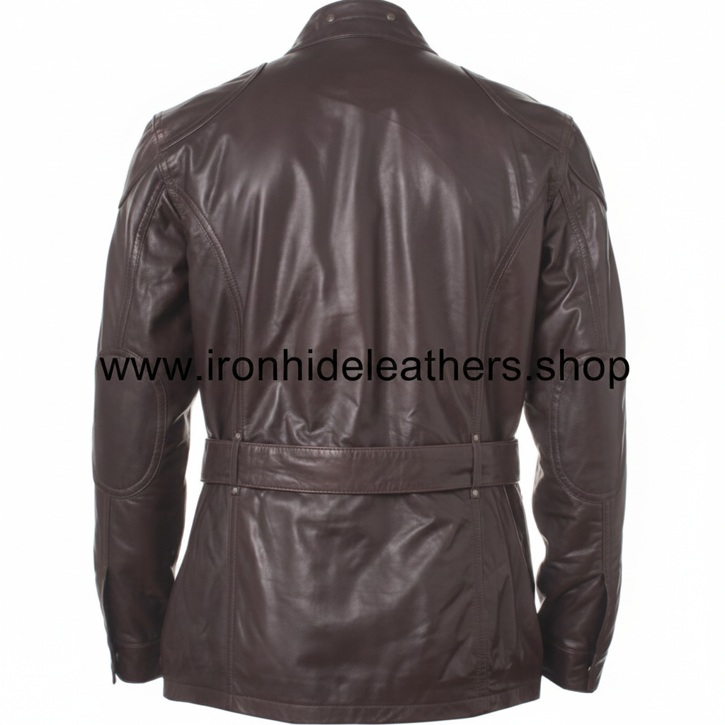 Belted Jacket Back