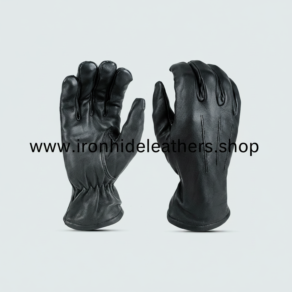 Black Dress Gloves Both