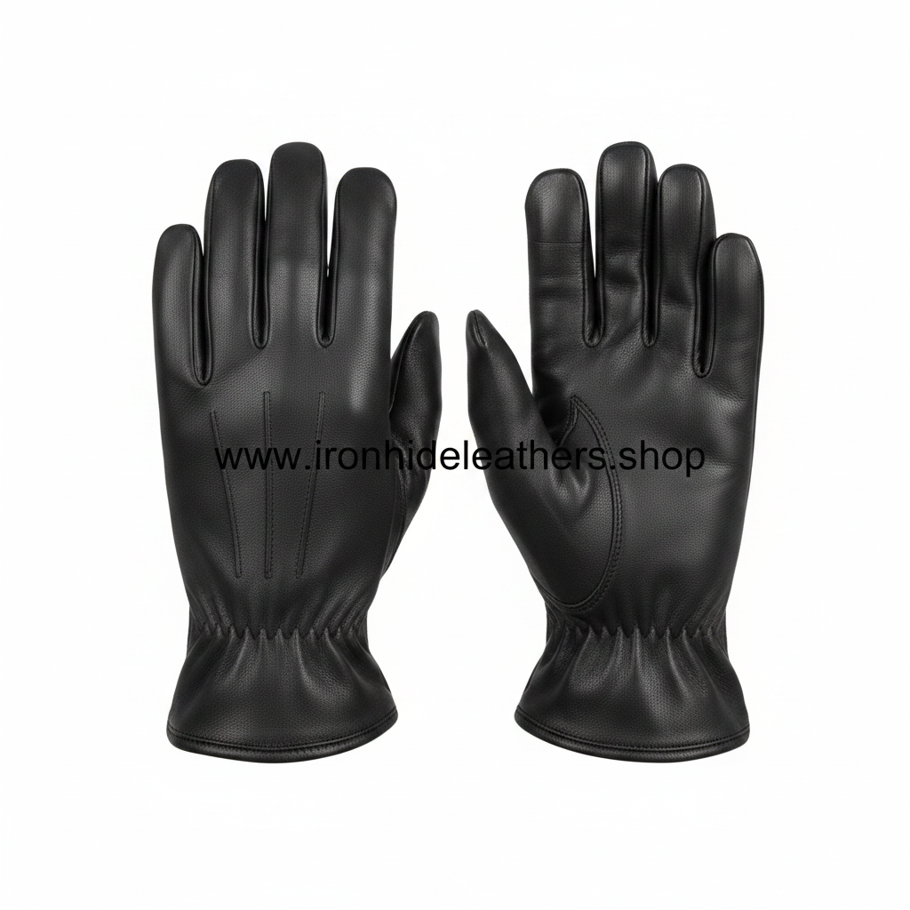 Black Dress Gloves Palm