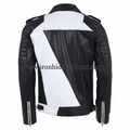 Black White Jacket Back