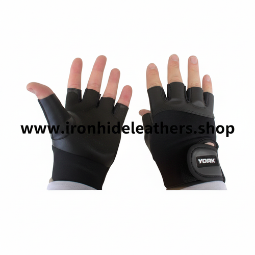 Black York Gloves - Square