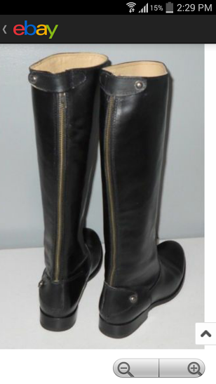 Leather Knee-high Boots