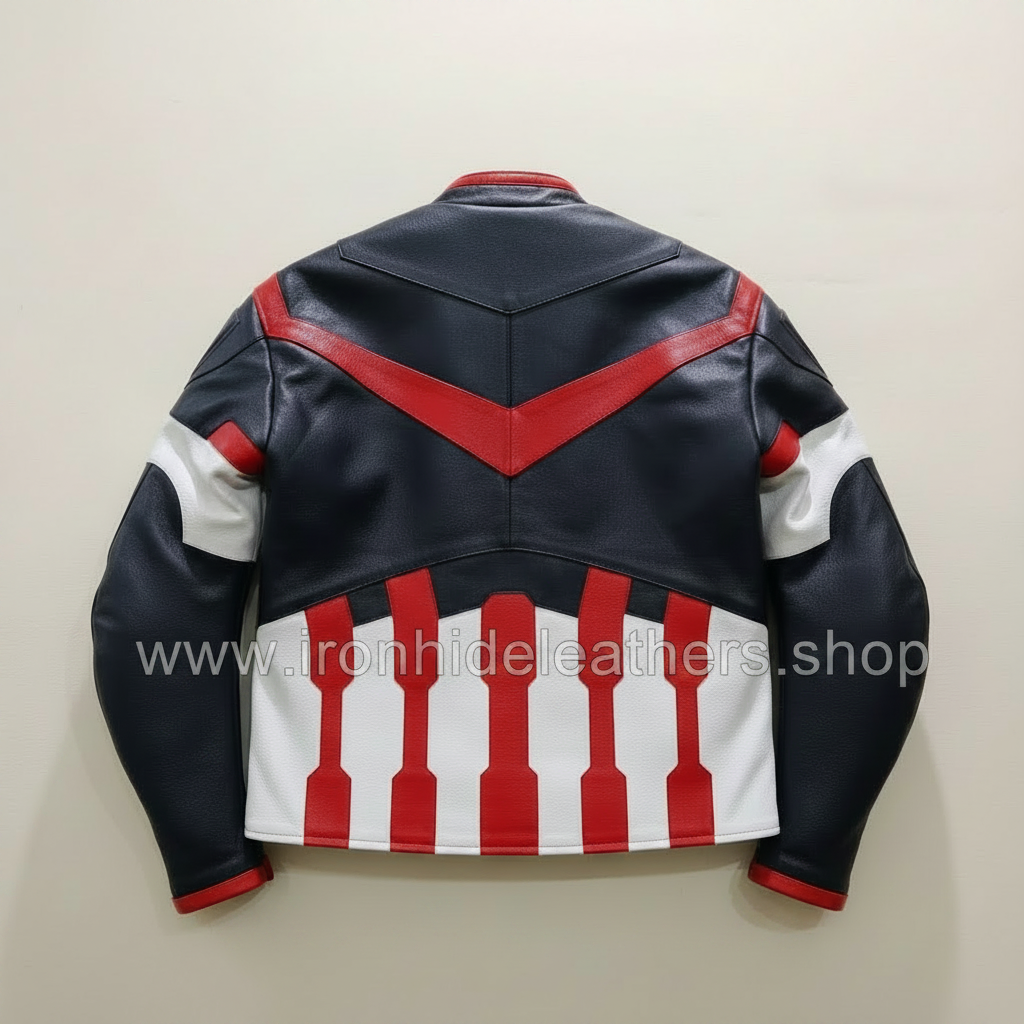 Captain America Jacket Back