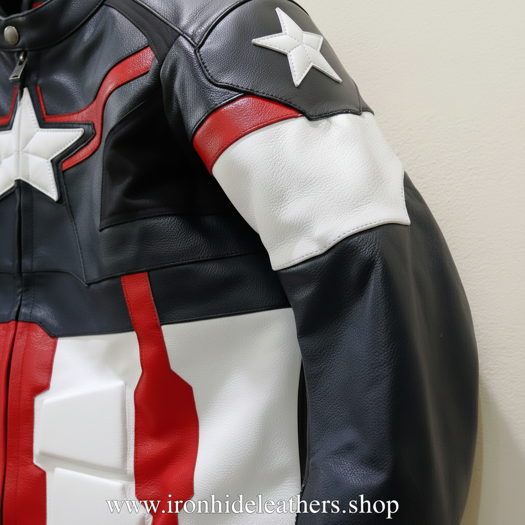Captain America Jacket Sleeve
