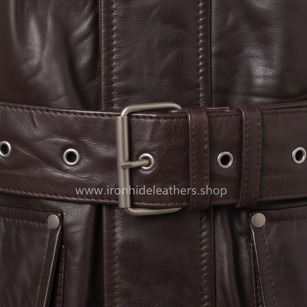 Closeup Belt Buckle