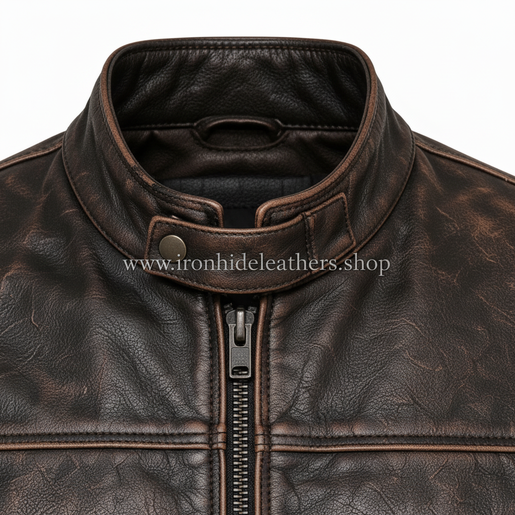 Closeup Collar Zipper