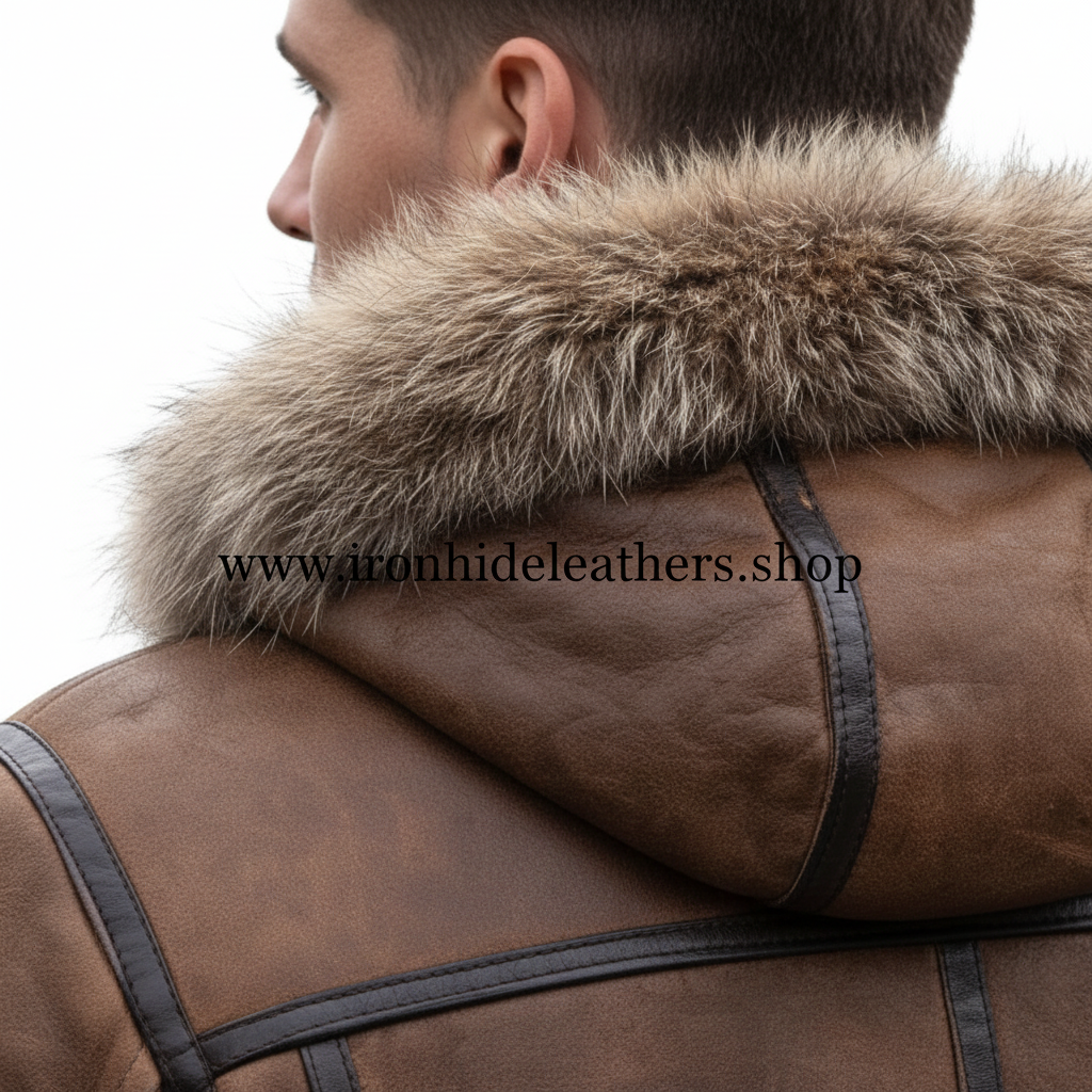 Closeup - Fur Collar Detail