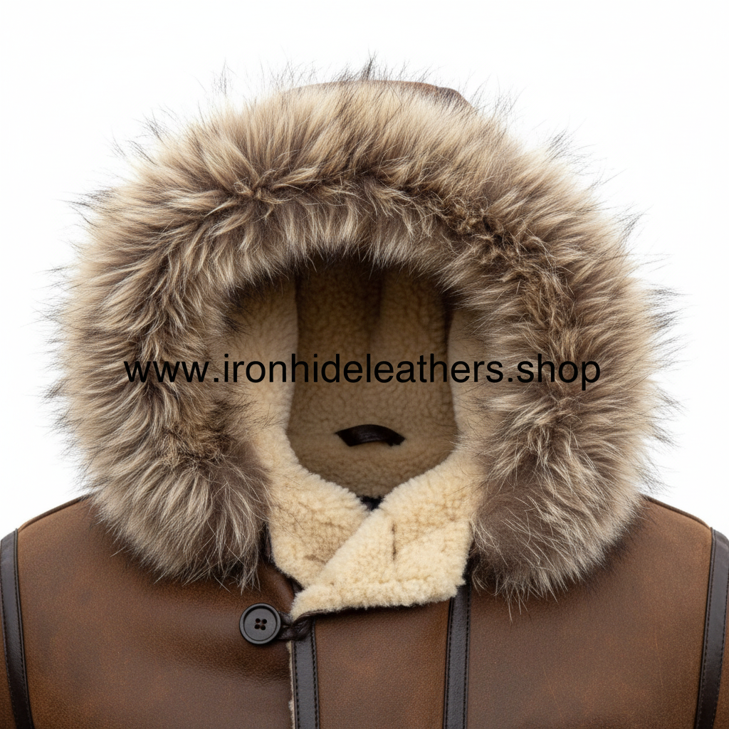 Closeup Fur Collar