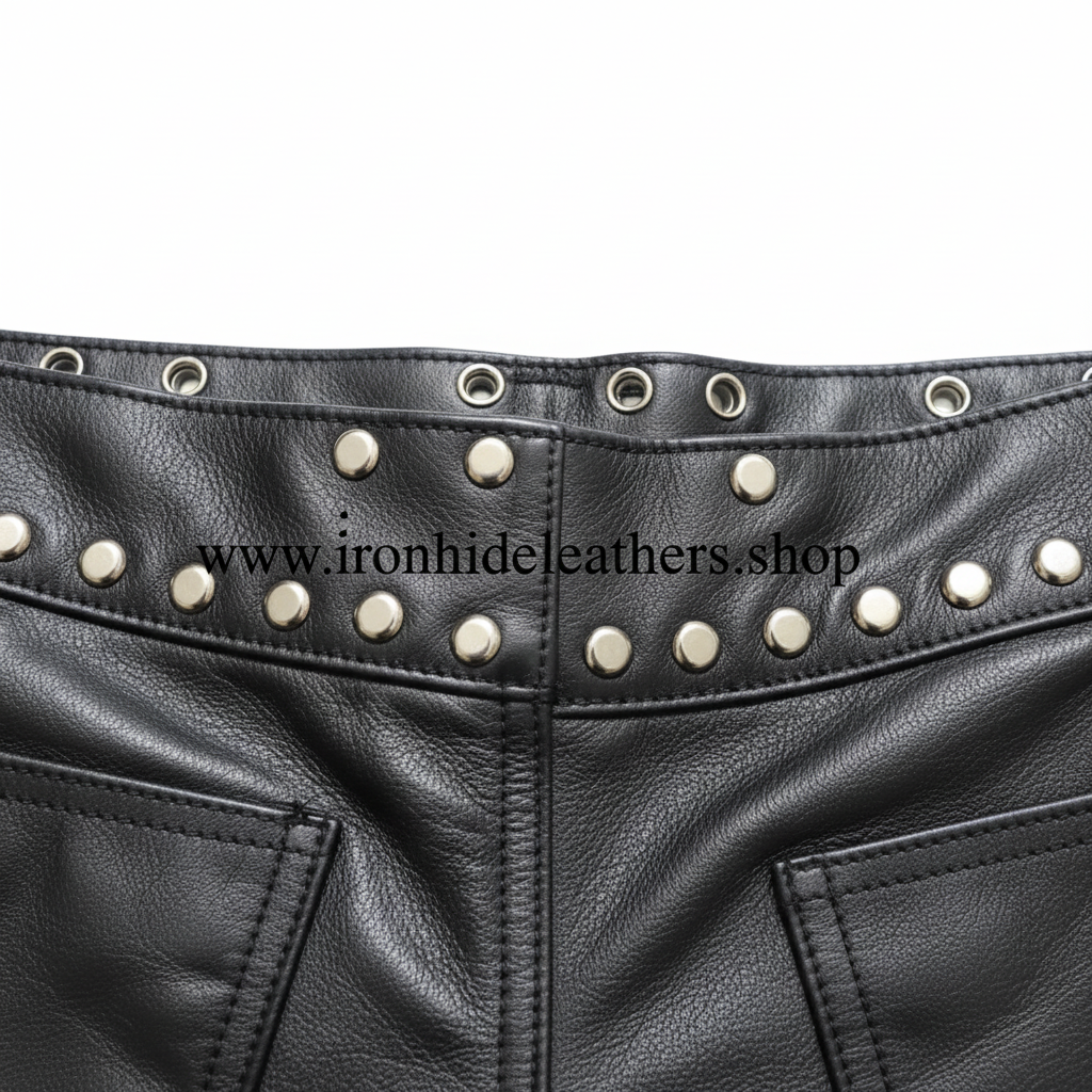 Closeup Silver Studs