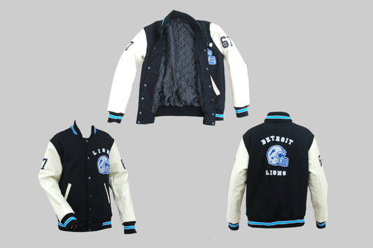 Men’s White Motorcycle Leather Jacket – Racing Style Biker Jacket