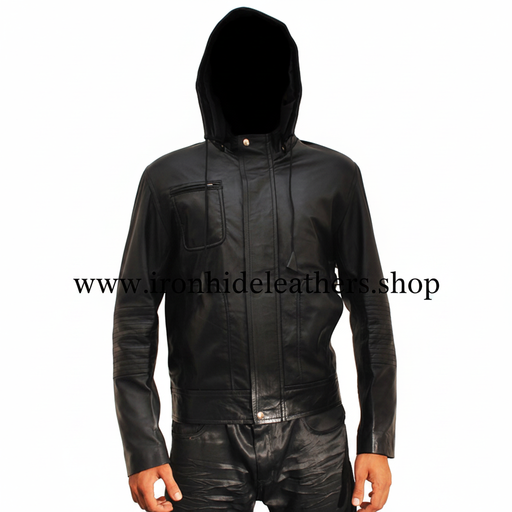 Hooded Jacket Front Clean