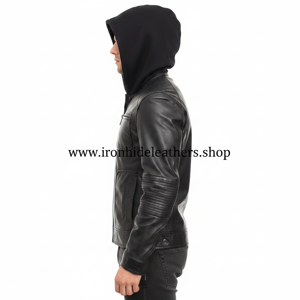 Hooded Jacket Side