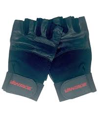 Men's Leather Gym & Weightlifting Gloves – Anti-Slip Grip
