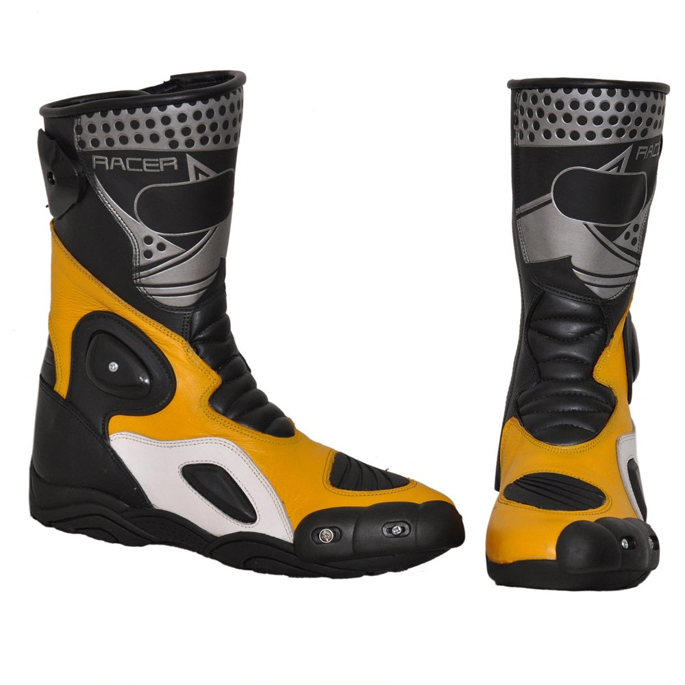 Motorcycle Leather Boots