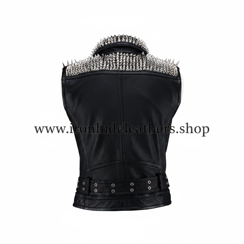 Spiked Vest Back