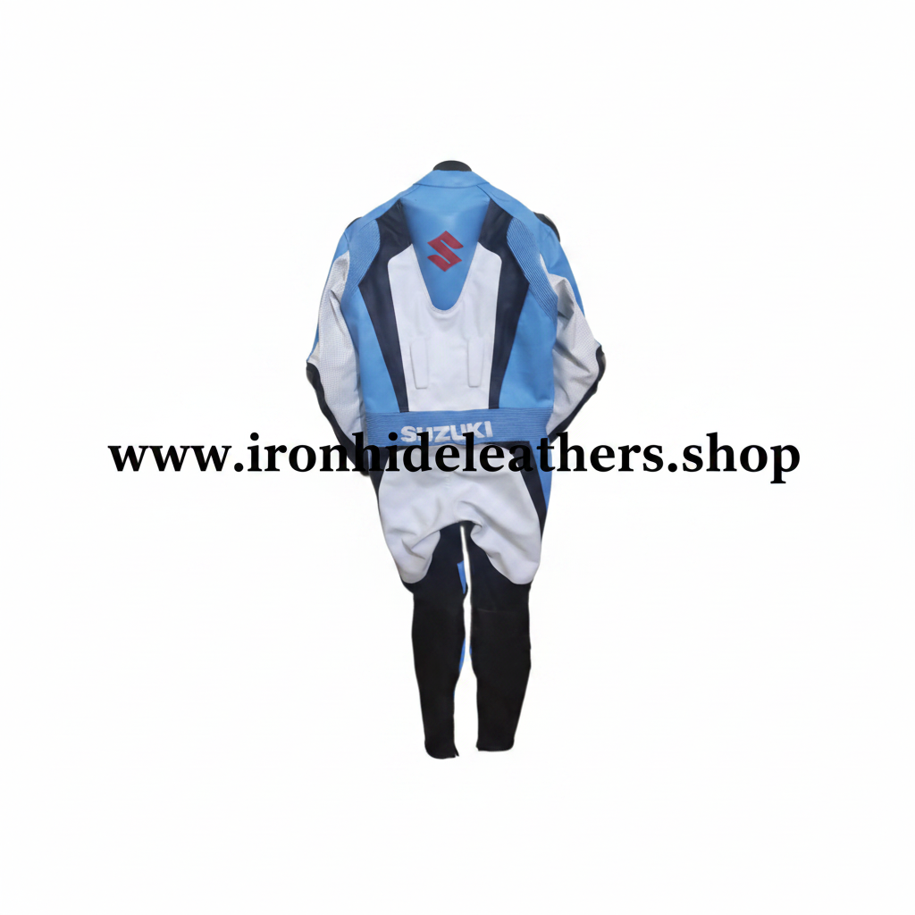 Suzuki Racing Suit - Back Detail
